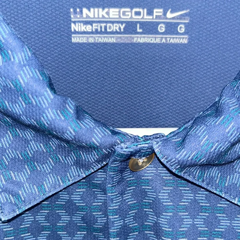 Nike Golf Fit Dry golf shirt sz L NWOT - Picture 2 of 5